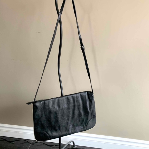 ZARA - black/white shoulder clutch bag - Picture 3 of 6